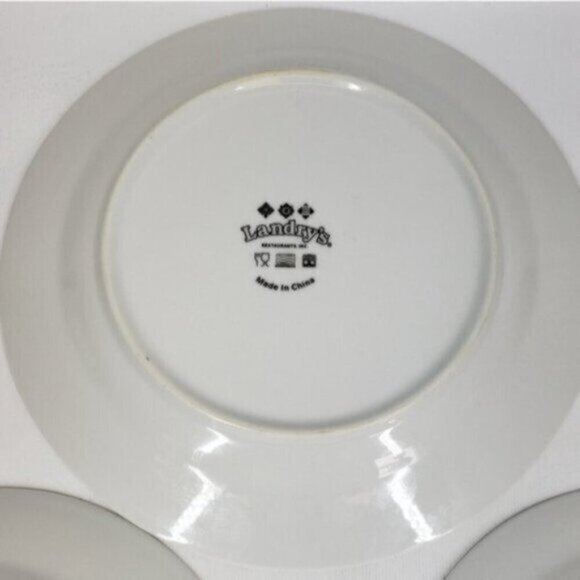 Vintage Rainforest Cafe 3 Piece Place Setting Bowl Salad Dinner Plate Br… - Picture 10 of 14